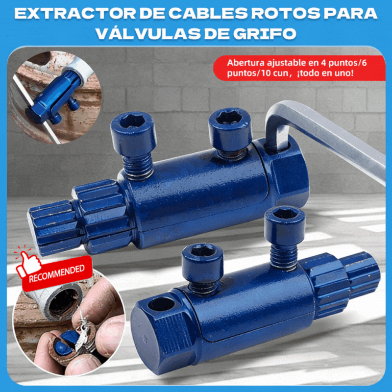 🛠️ Kit de Extracción Universal para Roscas Rotas 🔩