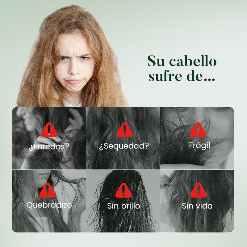 💆‍♀️ Crema de Polipéptidos y Queratina - Alisado Intenso y Reparación Capilar Profunda ✨🧴