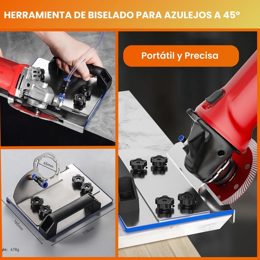 🔧 Soporte 45° para Pulidora – Más Estabilidad⚡, Más Precisión🎯, Más Ahorro💰