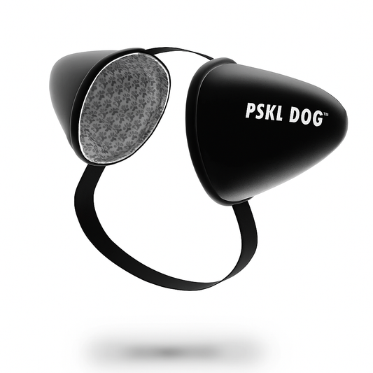 PSKL DOG - Audífonos Protectores para Perros (personaliza el nombre de tu mascota max 8 letras)