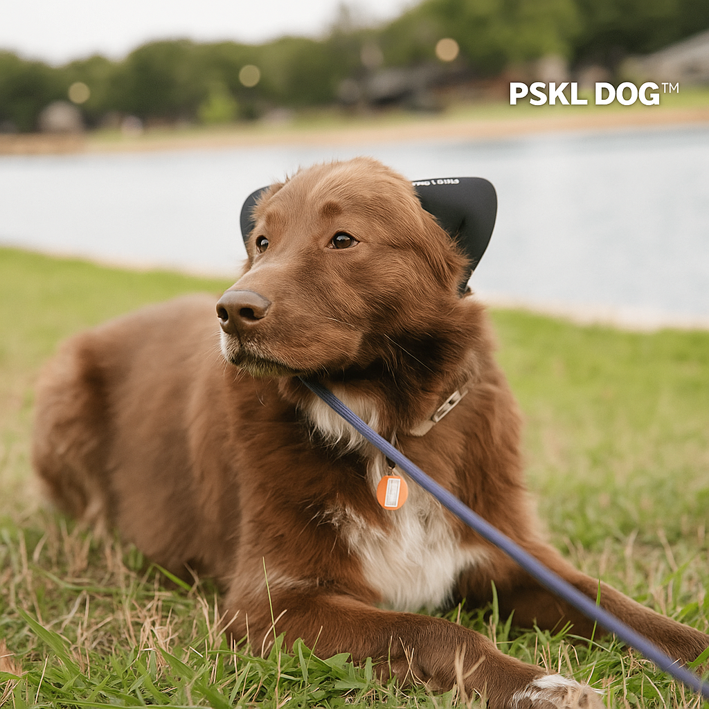 PSKL DOG - Audífonos Protectores para Perros (personaliza el nombre de tu mascota max 8 letras)