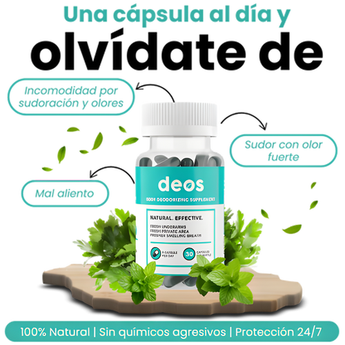 Deos™ Elimina Los MALOS olores Corporales