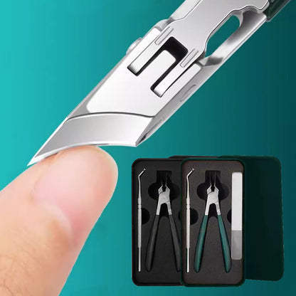 🔥Oferta 2026🔥 Cortaúñas anti-uñero con borde inclinado de 25°